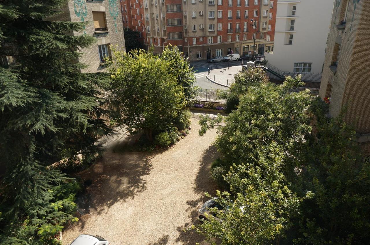 Luxueux Appartement Sur Jardin Париж Екстериор снимка